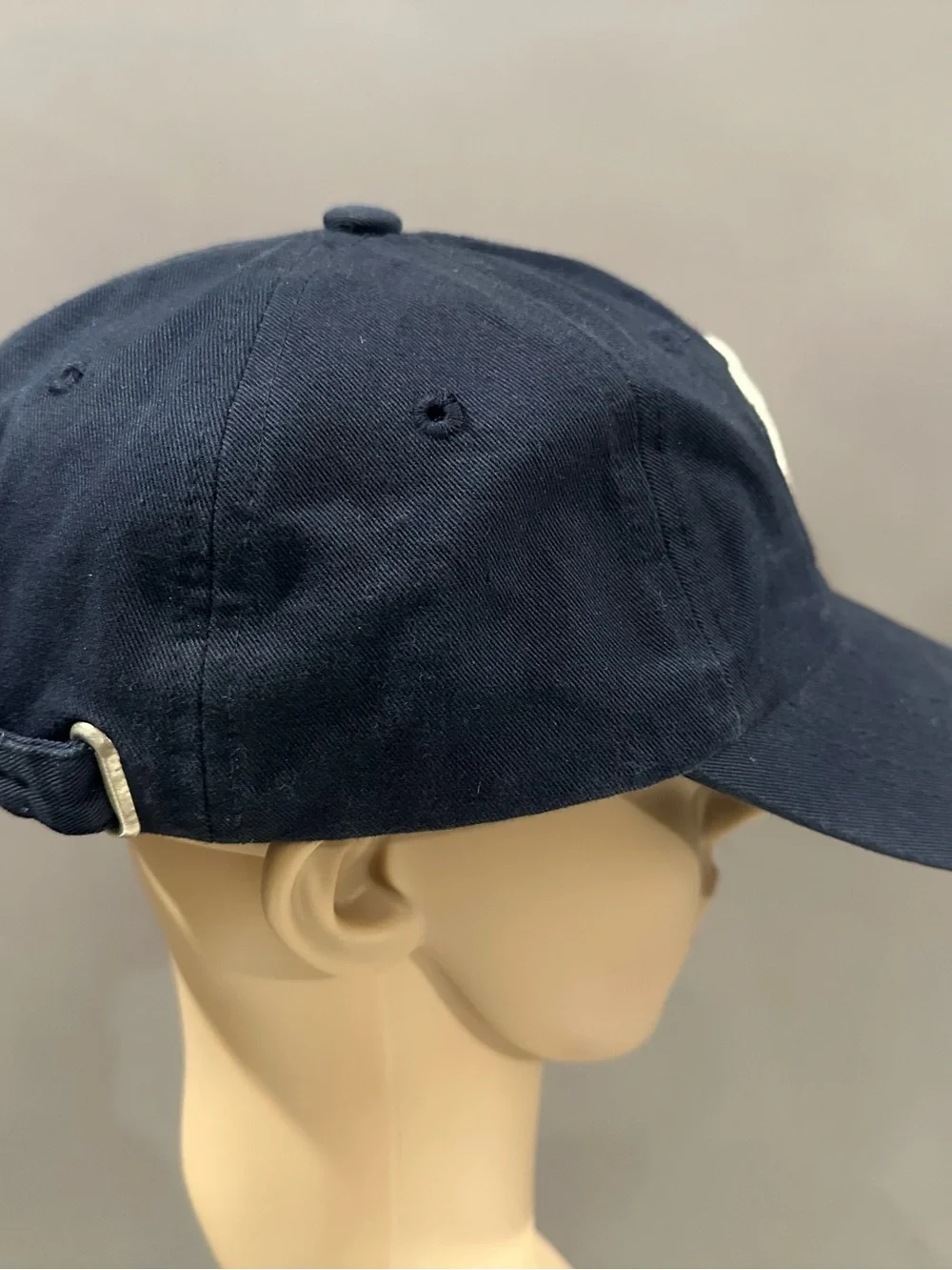 Navy Baseball Cap with White NY Logo